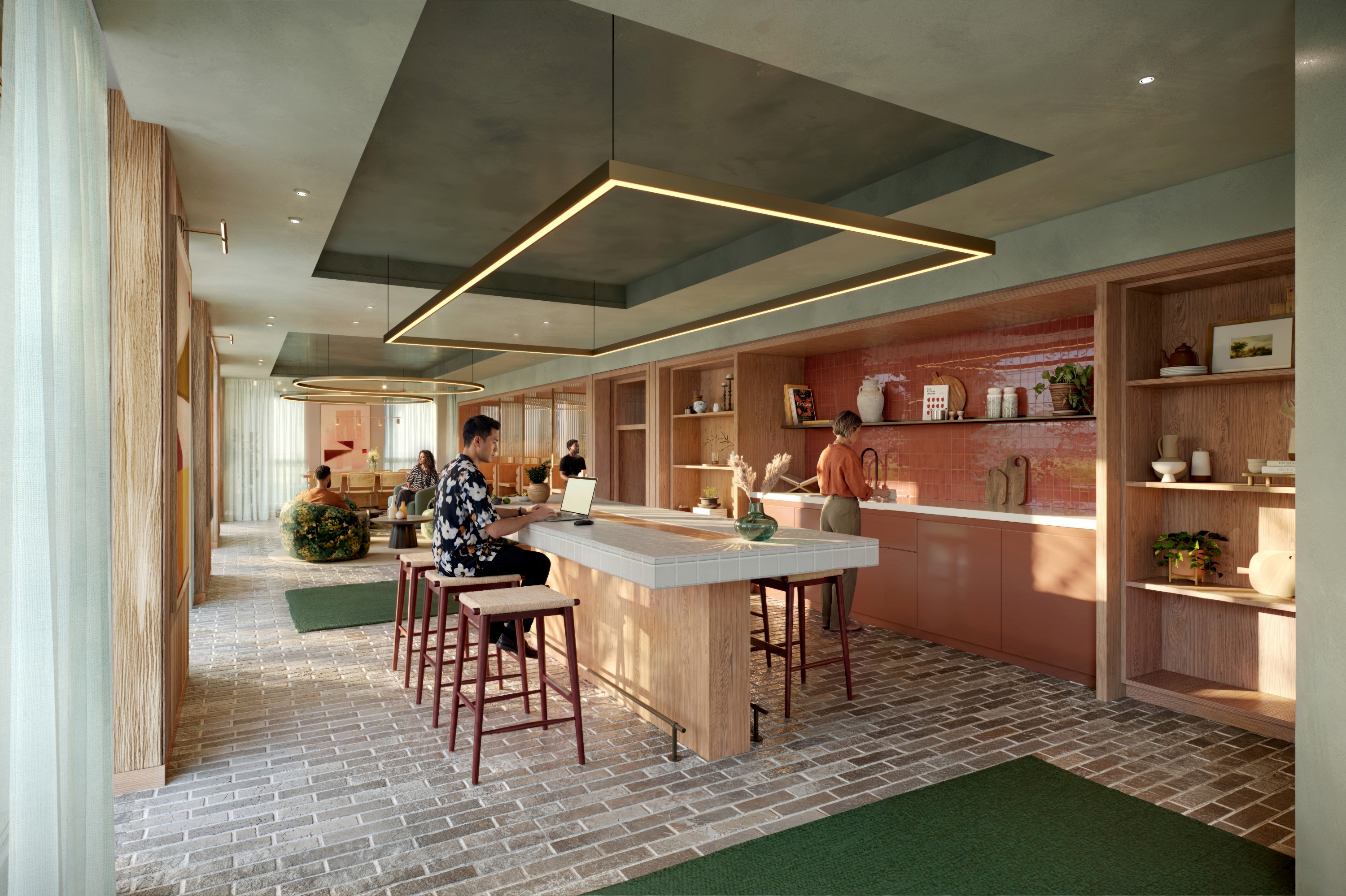 Amenities Terrace Level 07 Option B D7 Final