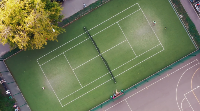 Tennis Court sized